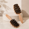 Premium Boar Bristle Paddle Brush